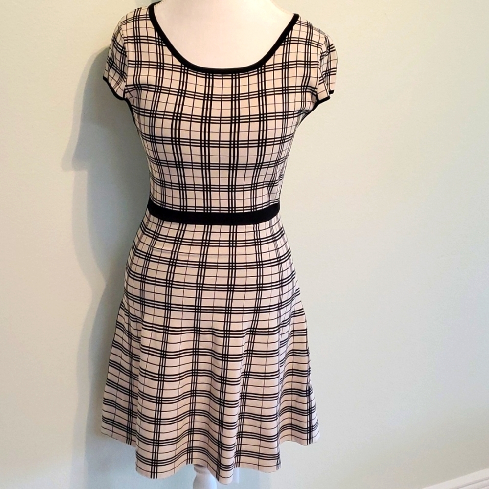 Jessica Simpson plaid dress